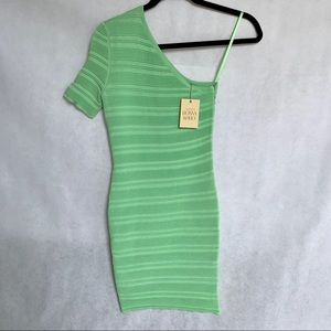 TORN One Shoulder Mini Dress